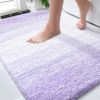 Bathroom Rugs Mat 30x20, Extra Soft Absorbent Microfiber Bath Rugs, Rubber Backing, Quick Dry, Machine Washable Bath Mat for Bathroom Floor