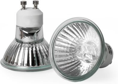 120v 50W GU10 Bulb for Candle Warmer Lamp, 2pcs gu10+c Dimmable 2800K Warm White Halogen Light Bulbs 2 pin, Wax Burner Light Bulb