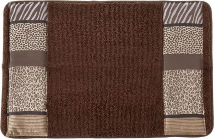 Animal Bathroom Rug Classic Luxury Leopard Cheetah Zebra Bath Rug Contemporary Decor Beautiful Shower Mat Unique Design Stylish Bathroom Rug Bath