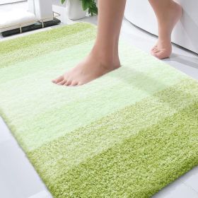 Bathroom Rug Mat 30x20, Extra Soft and Absorbent Microfiber Bath Rugs, Non-Slip Plush Shaggy Bath Carpet, Machine Wash Dry (Material: Microfiber)