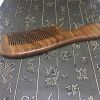 Wooden Salon Waist Fragrance Anti Static Long Wide Tooth Detangle Home Natural Sandalwood Comb Massage Hair Tools Women