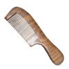 Wooden Salon Waist Fragrance Anti Static Long Wide Tooth Detangle Home Natural Sandalwood Comb Massage Hair Tools Women
